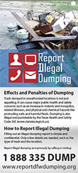 Report Illegal Dumping Brochure